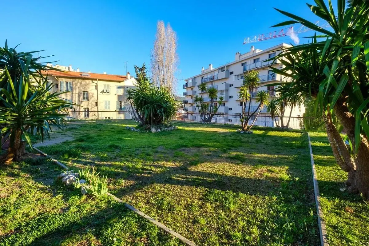 Appartement Calme Avec Terrasse Et Climatisation Nice 0*,
