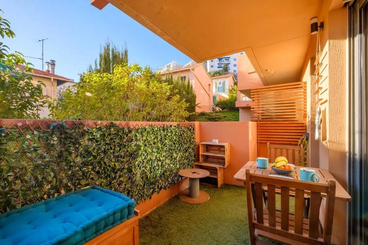 Appartement Calme Avec Terrasse Et Climatisation Nizza 0*,  Franciaország